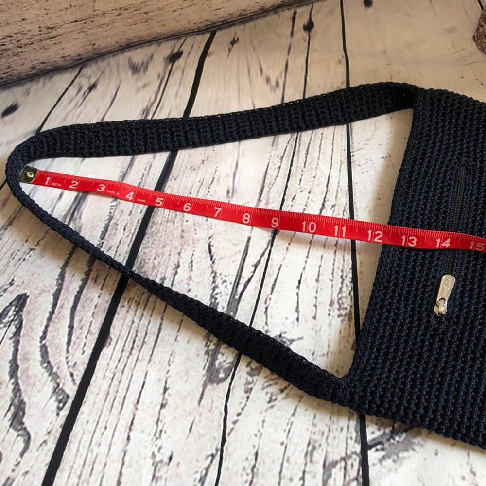 The Sak navy knit handbag - Picture 7 of 8